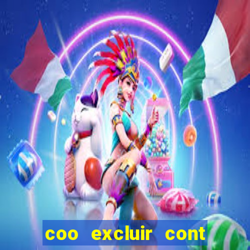 coo excluir cont f12 bet